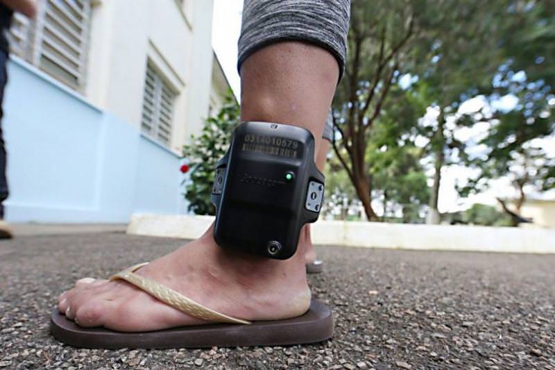 Assaltantes vão usar tornozeleira eletrônica mesmo após cumprirem pena