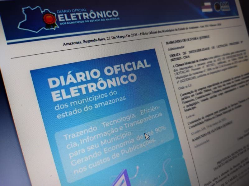 Prefeito pagará quase R$ 300 mil para empresa publicar documentos oficiais no Diário Eletrônico