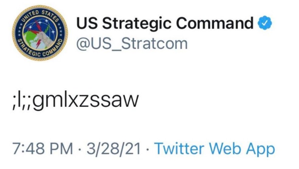 Comando das armas nucleares dos Estados Unidos tuita mensagem estranha