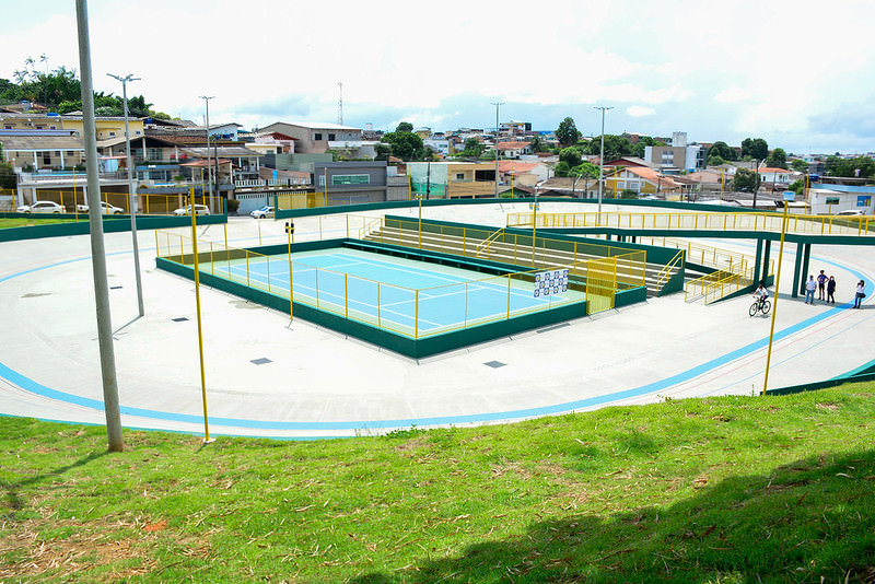 Velódromo entregue por Arthur Neto é alvo de investigação do Ministério Público