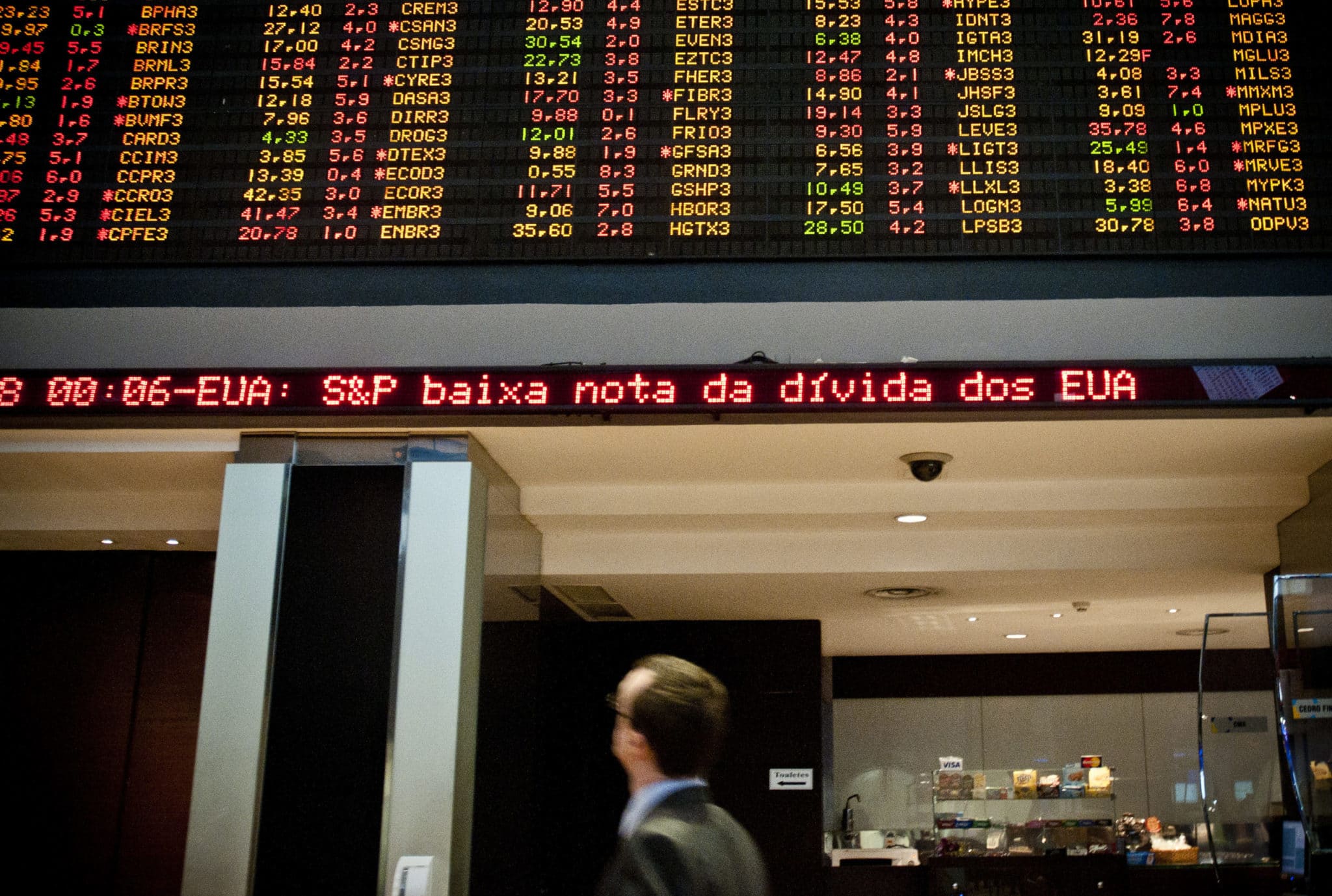 No Brasil, Bolsa de Valores cai com incerteza sobre o destino da política fiscal