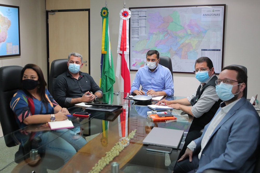 Com possível 3ª onda da pandemia no AM, Wilson Lima se reúne com White Martins