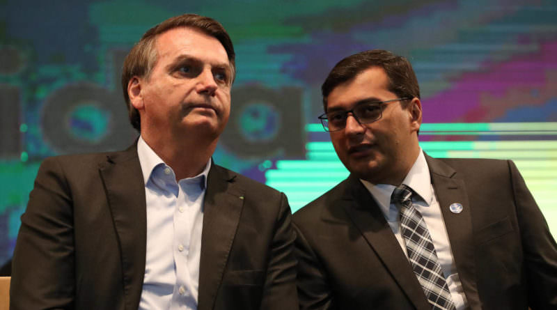 Wilson Lima sanciona lei que vai homenagear Bolsonaro no Amazonas