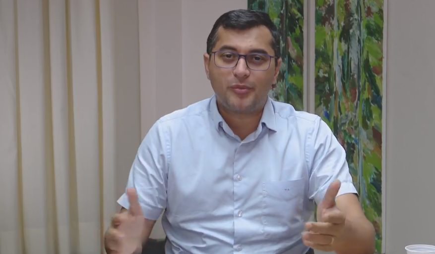 Wilson Lima afirma em live que está com a conta bancária aberta para a Justiça