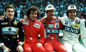 Ayrton Senna e pilotos