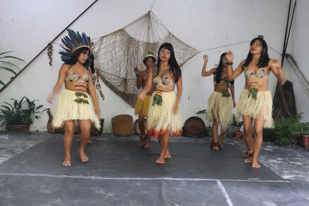 Grupos indígenas se apresentam no projeto ‘Corpos Amazônicos em Cena’