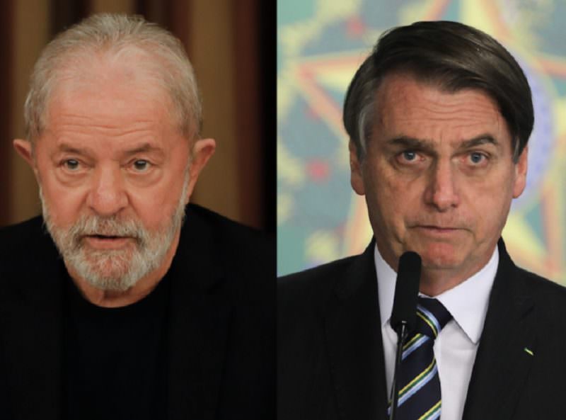 Pesquisa aponta empate entre Lula e Bolsonaro no segundo turno