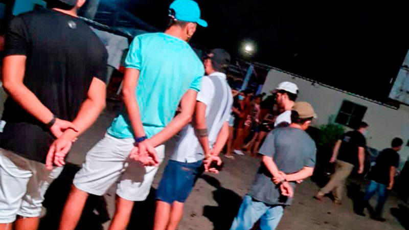 Com shows de bandas de forró, festa clandestina é encerrada em Manaus