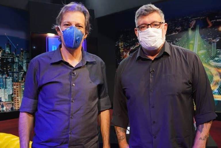 Alexandre Frota pede desculpas a José de Abreu e é elogiado por Haddad