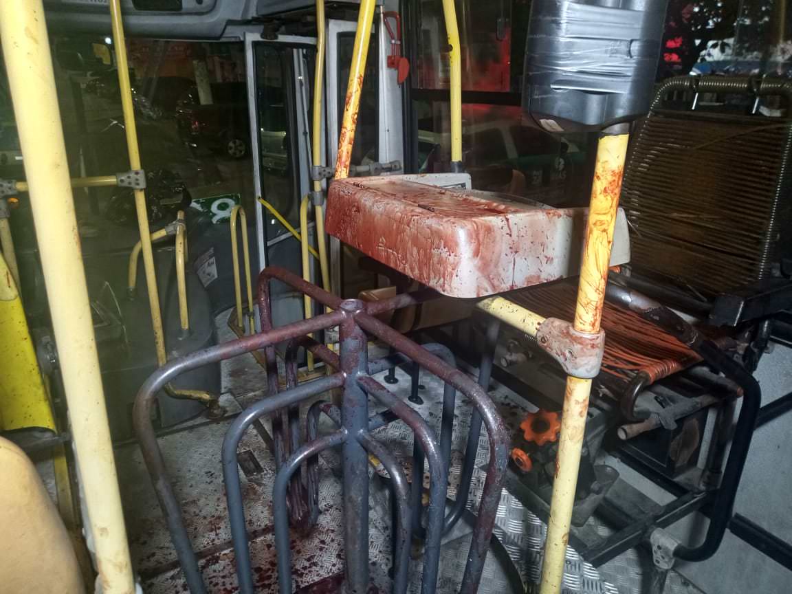 Assalto em transporte público 