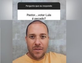 Pastor André Valadão diz que votar em Lula não é pecado, mas 'burrice'