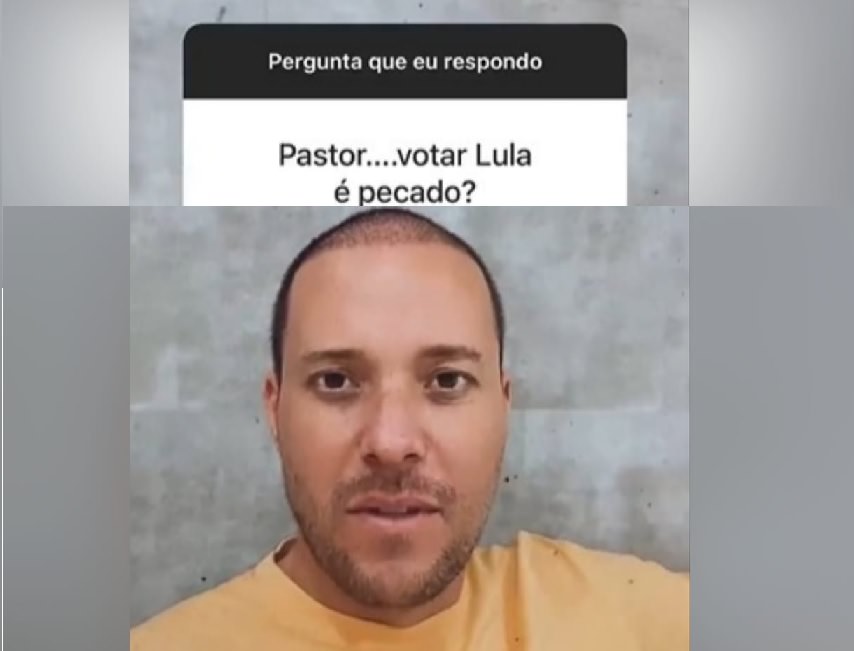 Pastor André Valadão diz que votar em Lula não é pecado, mas 'burrice'