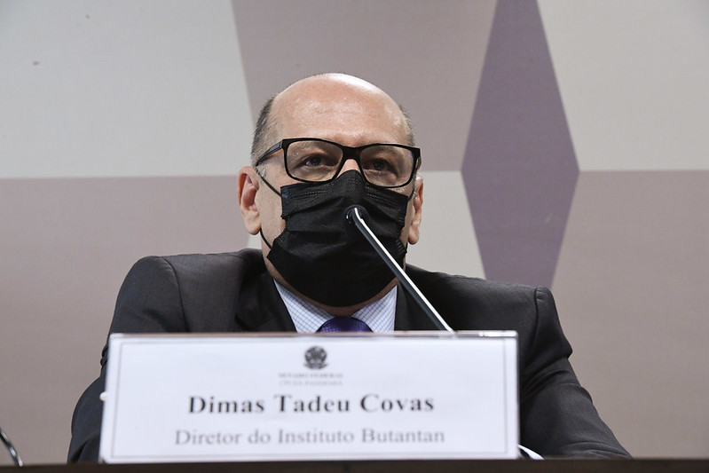 'O Brasil poderia ser o primeiro do mundo a começar a vacinação', diz Dimas Covas à CPI