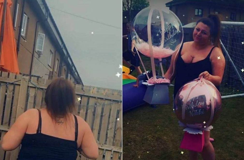 Mulher deixa balão de gás hélio com 100 libras escapar e viraliza na web, confira