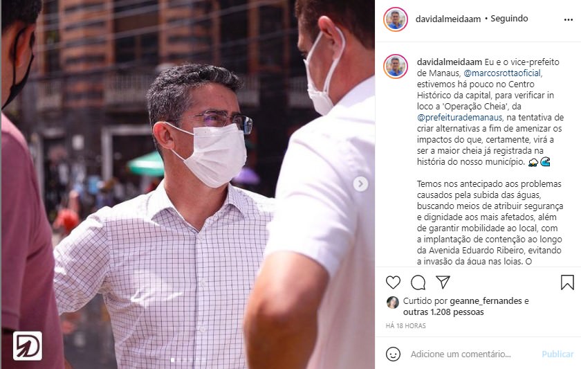 Foto: David Almeida / Reprodução Instagram