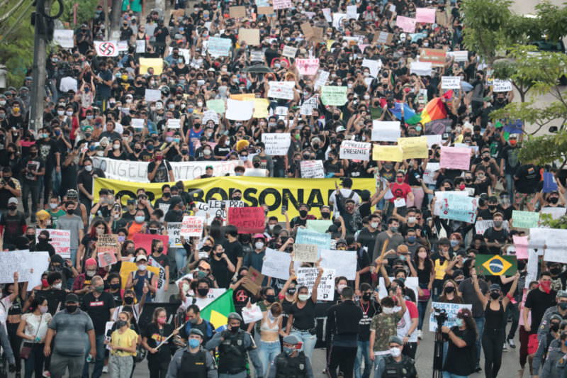 Em Manaus, esquerda protesta e pede a saída de Bolsonaro neste sábado