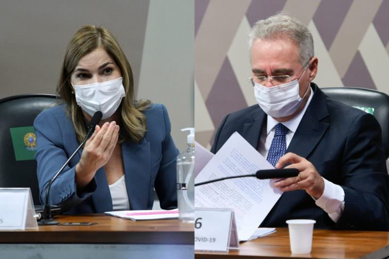 Renan aponta 11 contradições em depoimento de Mayra Pinheiro