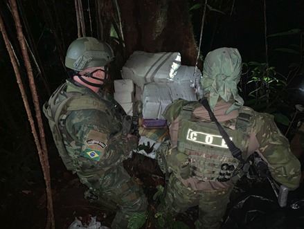 Operação apreende 1,8 tonelada de drogas em operação no interior do Amazonas
