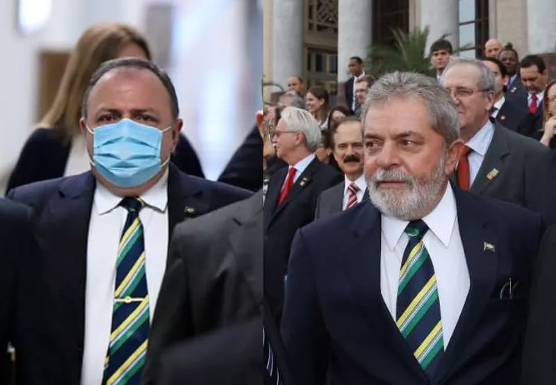 Pazuello usa gravata semelhante à de Lula na CPI da Covid