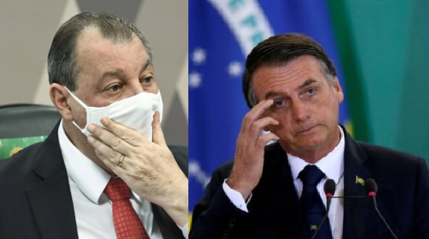 ‘Pelo amor de Deus, Omar, encerra logo essa CPI’, pede Bolsonaro