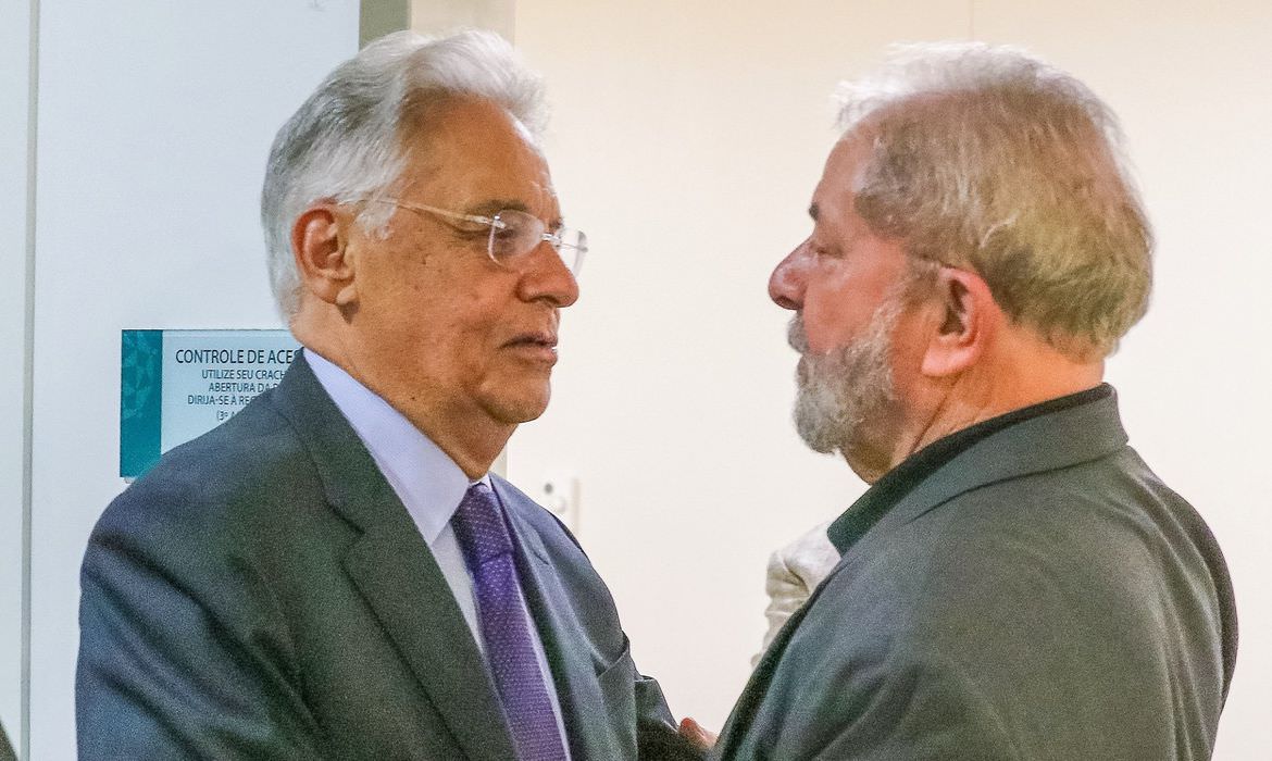 FHC e Lula declaram que votariam um no outro contra Bolsonaro