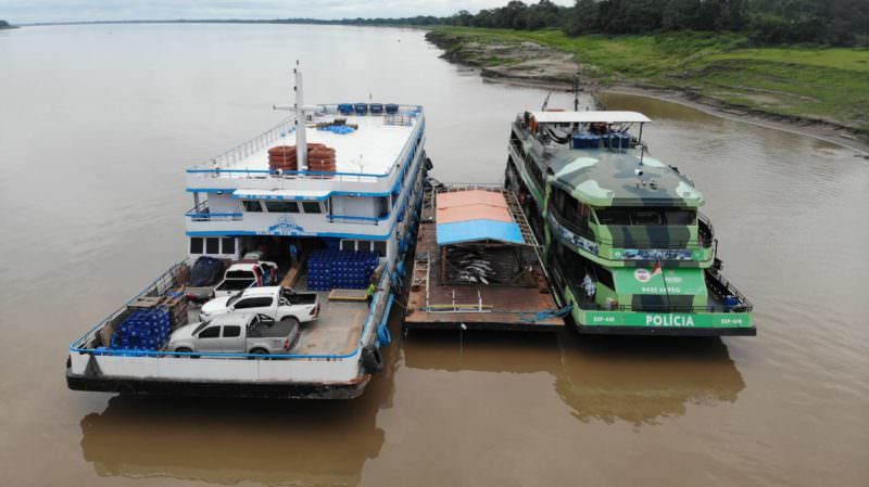 policiamento fluvial investimento