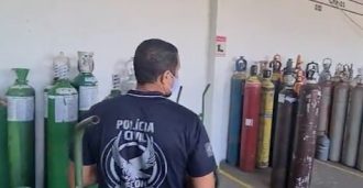 Operação 'Oxida' interdita estabelecimento de envase de gases industriais e medicinais