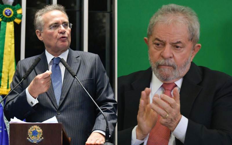 Calheiros sai em defesa de Lula e afirma ser vítima da PGR