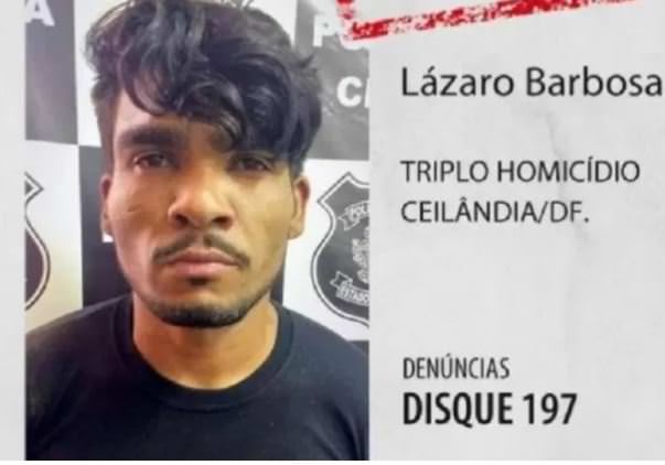 Lázaro Barbosa é morto após 20 dias de operações