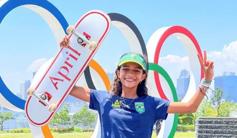 Aos 13 anos, Rayssa Leal busca lugar mais alto do pódio em Tóquio