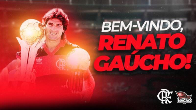 Flamengo anuncia Renato Gaúcho como novo comandante