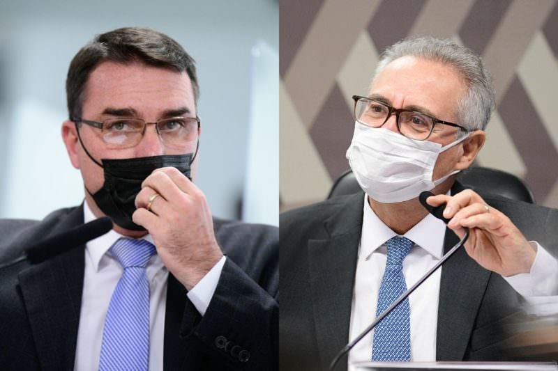 Flávio Bolsonaro entra com representação contra Renan na PGR