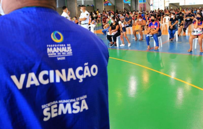Manaus segue com aplicação de primeira dose suspensa por falta de vacina