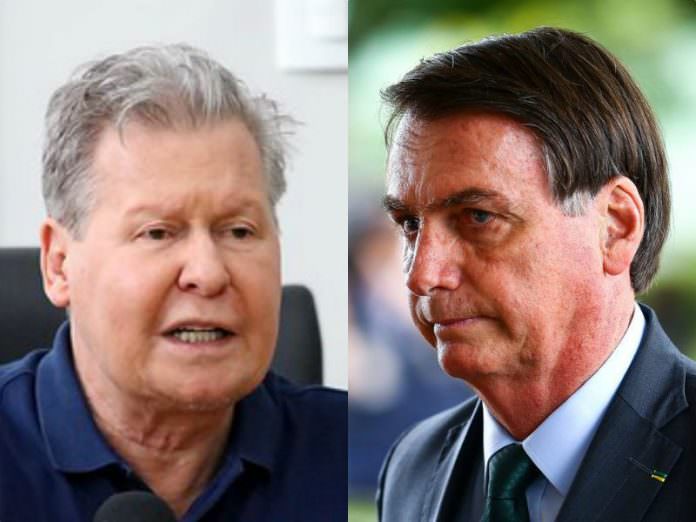 Arthur deseja recuperação de Bolsonaro e diz que quer derrotá-lo nas urnas em 2022