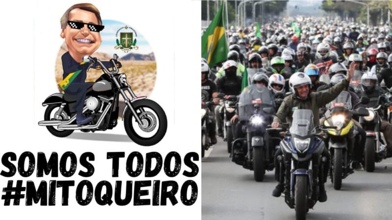 Apoiadores de Bolsonaro se organizam para motociata do presidente em Manaus