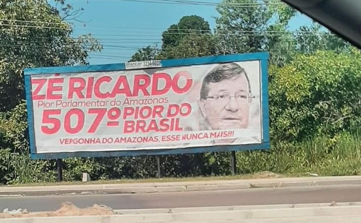 Apontado por site como pior político do AM, Zé Ricardo se diz alvo da ‘direita’