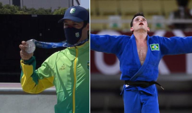 Brasil conquista primeiras medalhas nas Olimpíadas de Tóquio