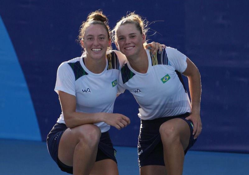 Brasil conquista medalha de bronze no tênis com Luisa Stefani e Laura Pigossi
