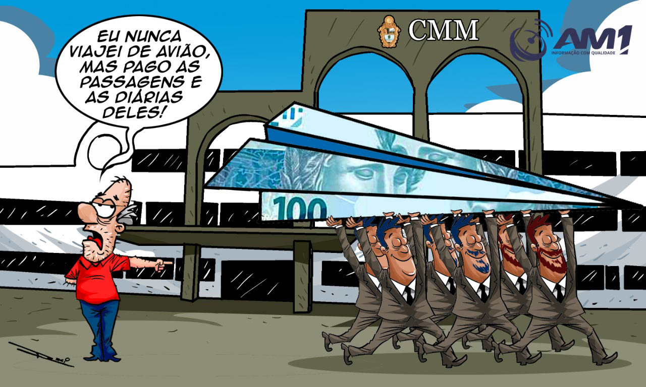 Em um mês, CMM gasta R$ 63 mil com diárias para vereadores