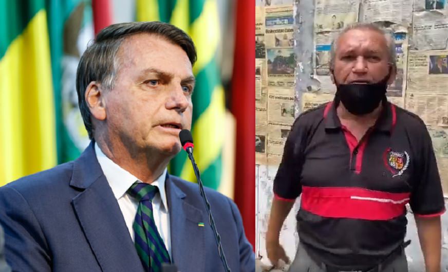 Manauara homenageia Bolsonaro que reposta vídeo nas redes sociais