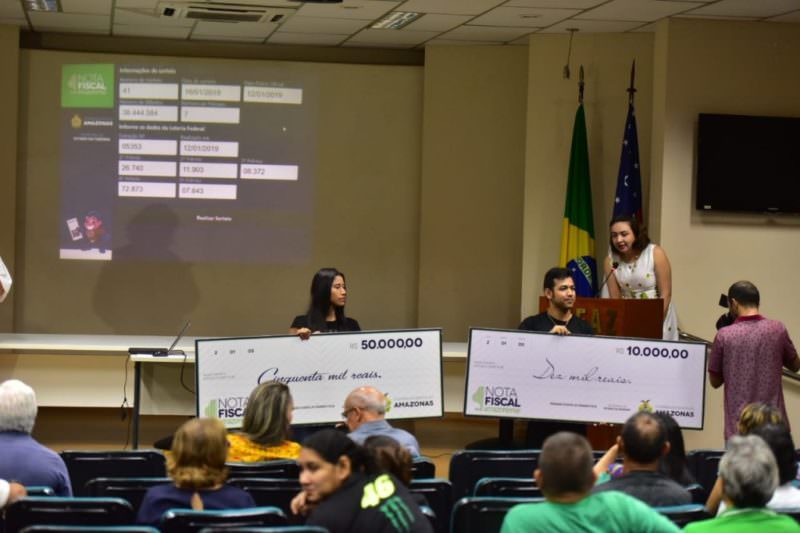 Nota Fiscal Amazonense sorteia até R$ 20 mil nesta quinta-feira
