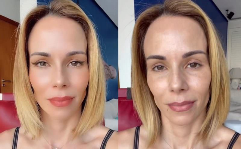 Ana Furtado viraliza ao mostrar foto sem filtro: 'não sou essa versão virtual'
