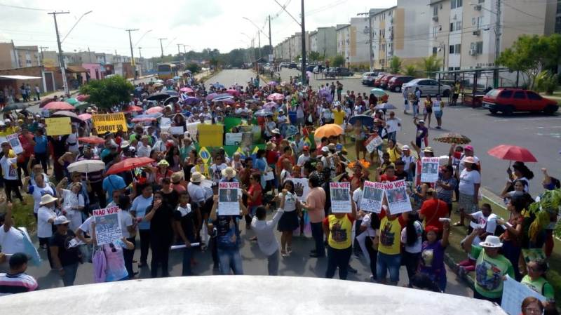 Sete de Setembro também terá manifestação dos movimentos de esquerda em Manaus
