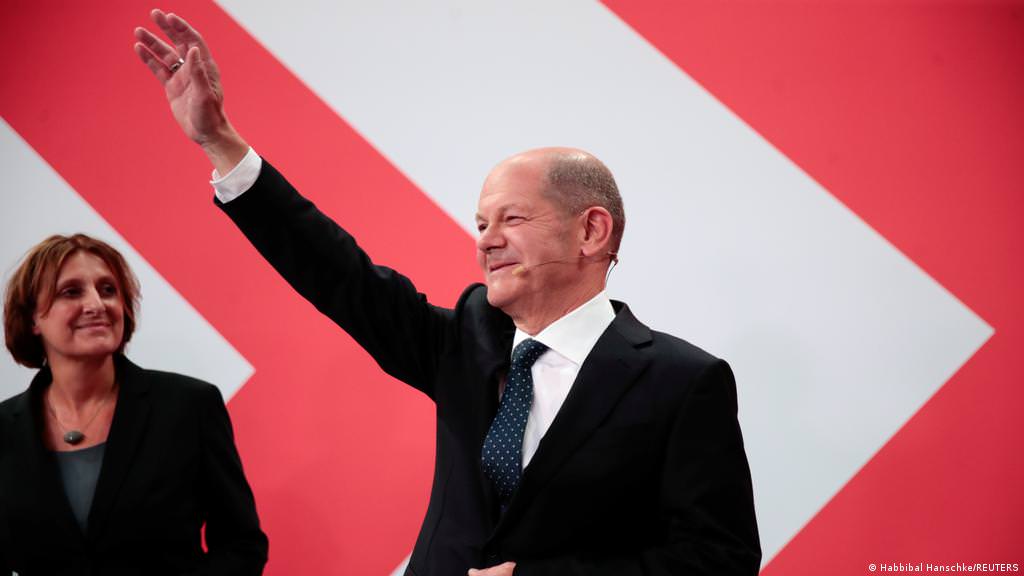 Eleições na Alemanha elegem Partido Social-Democrata com 25,7% dos votos