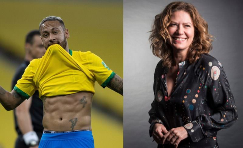 Neymar rebate críticas de Patrícia Pillar sobre recorde de Pelé: 'tenho que parar de fazer gol'