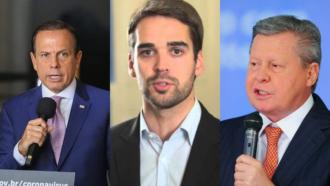 Prévias do PSDB têm três candidatos, mas embate é protagonizado por Doria e Leite
