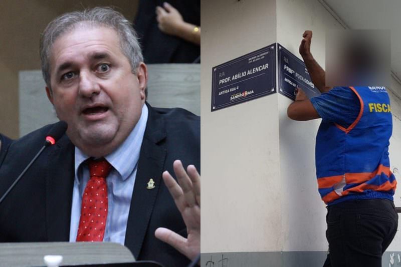 Sandro Maia resolve colocar placas com seu nome em ruas do Alvorada