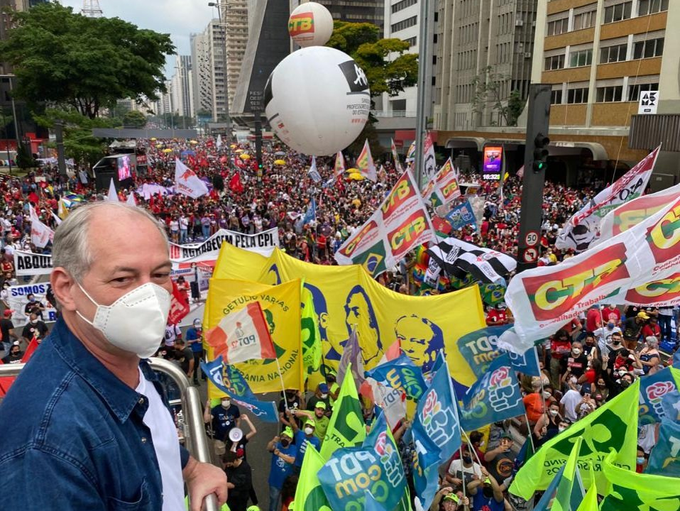 Ciro, Haddad e Boulos se ‘unem’ em protesto pelo país contra Bolsonaro