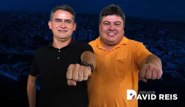 David Reis esquece obrigações de vereador e parabeniza David Almeida pelo Dia do Prefeito