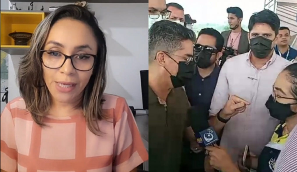 Jornalista Rosiene Carvalho repudia ataques de David Almeida à repórter do AM1: ‘erro muito grave’